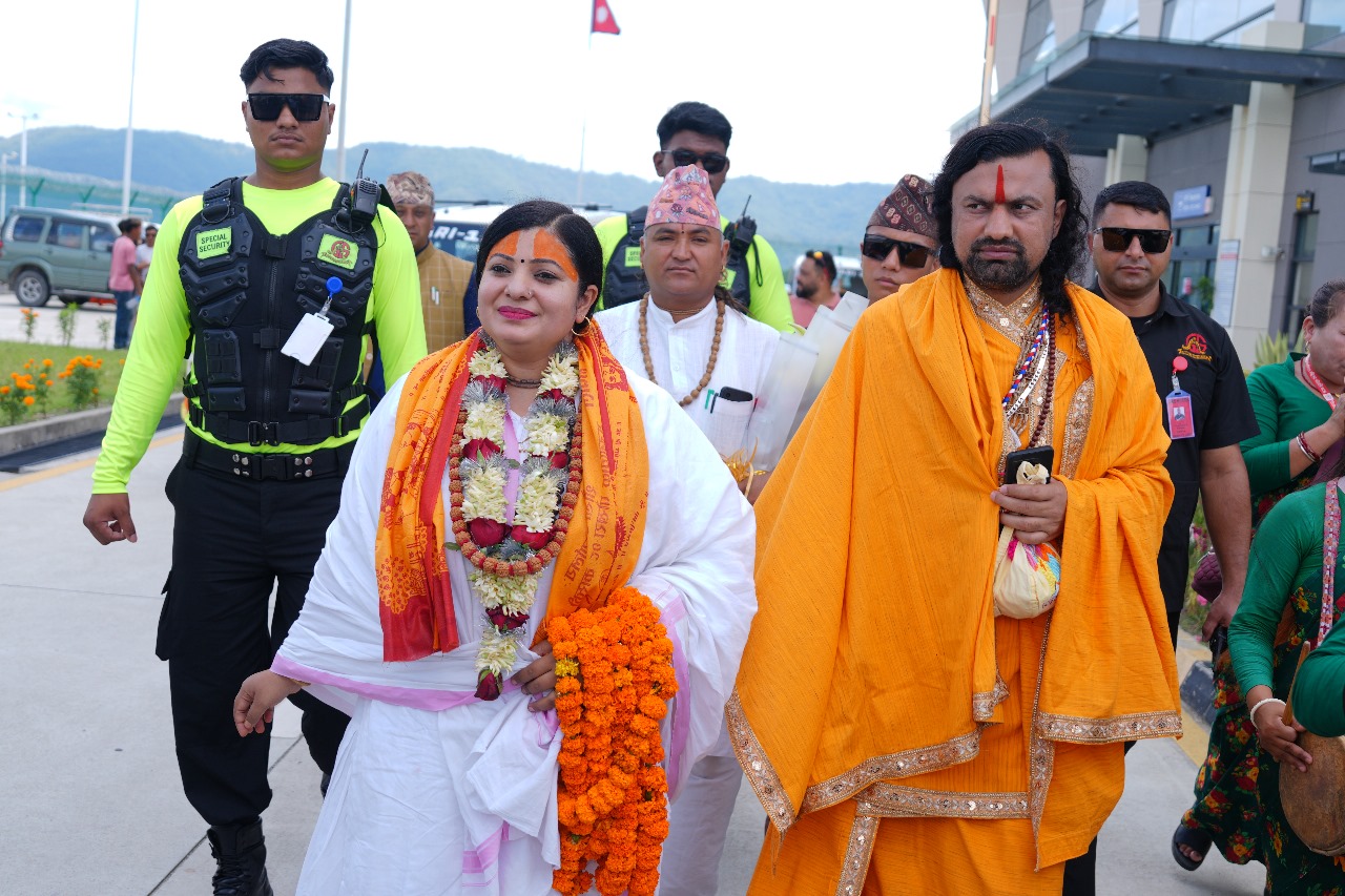 कोटीहोममा प्रवचन दिन राधिका दासी पोखरामा, १५ लाख बढी भक्तजन