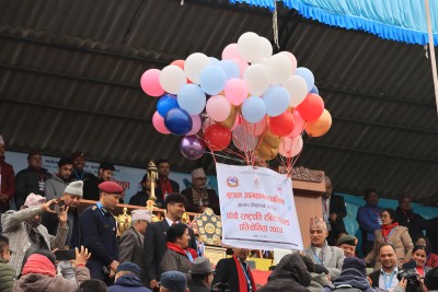 बुटवलमा राष्ट्रपति रनिङ शिल्ड प्रतियोगिता शुरु